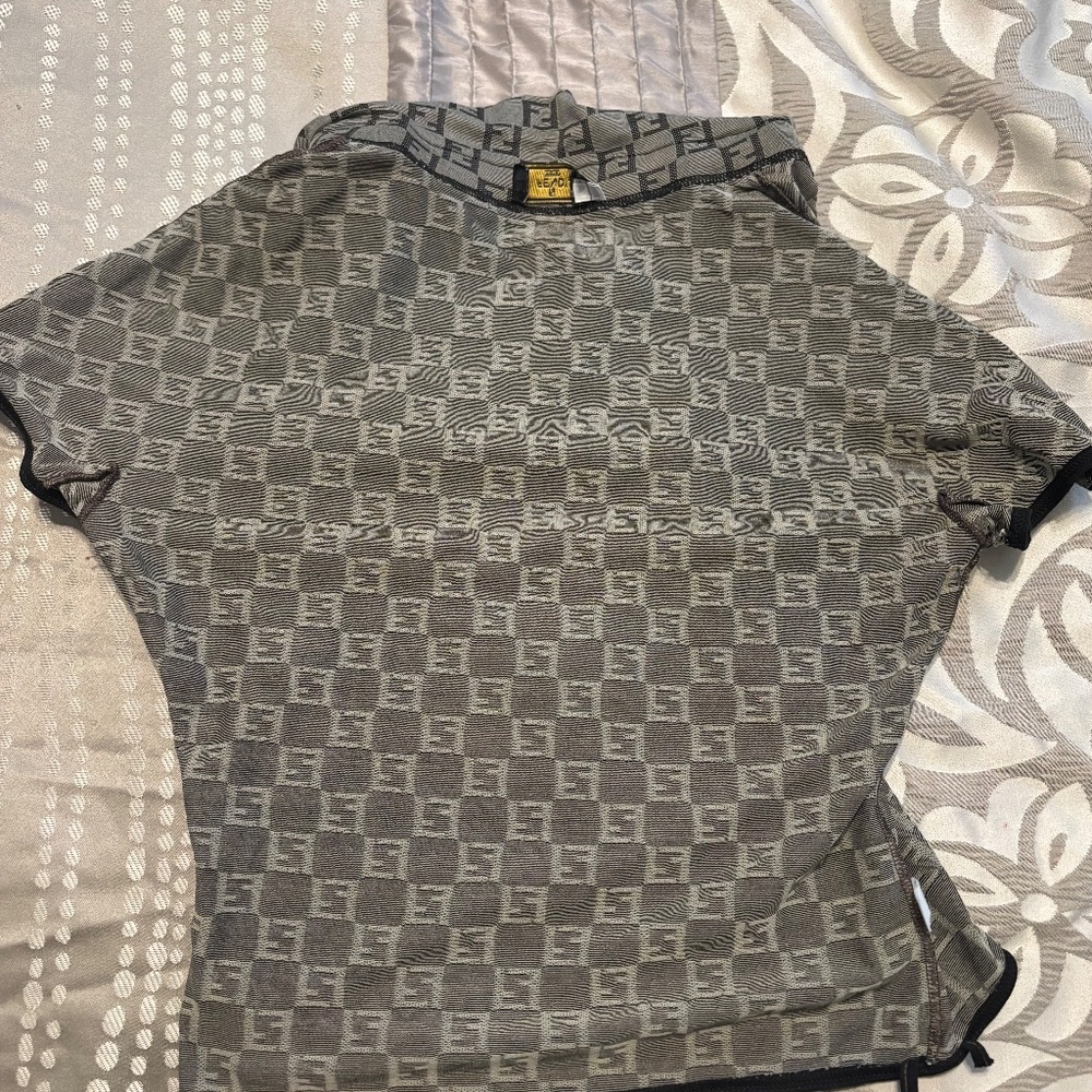 90s Fendi Zucca Polo - Picture 6 of 7